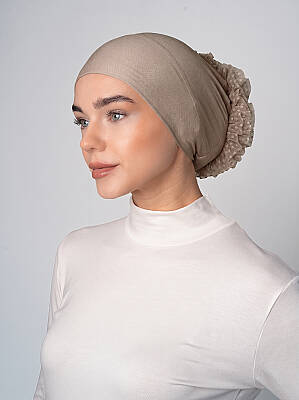 Non-Slip Bun Underscarf - Silicone Grip Bun Underscarf - 18
