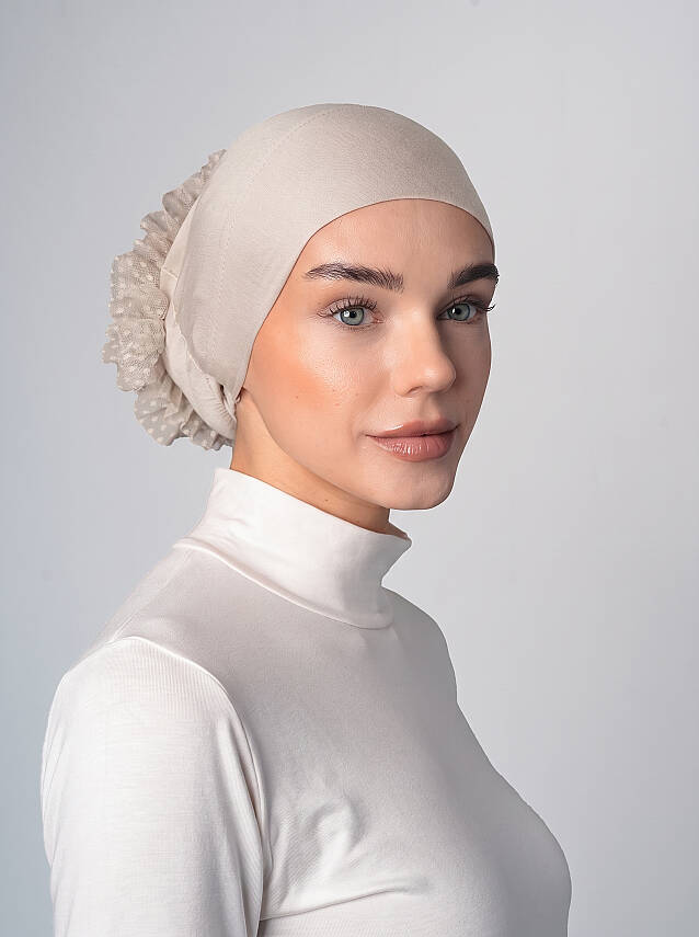 Non-Slip Bun Underscarf - Silicone Grip Bun Underscarf - 24