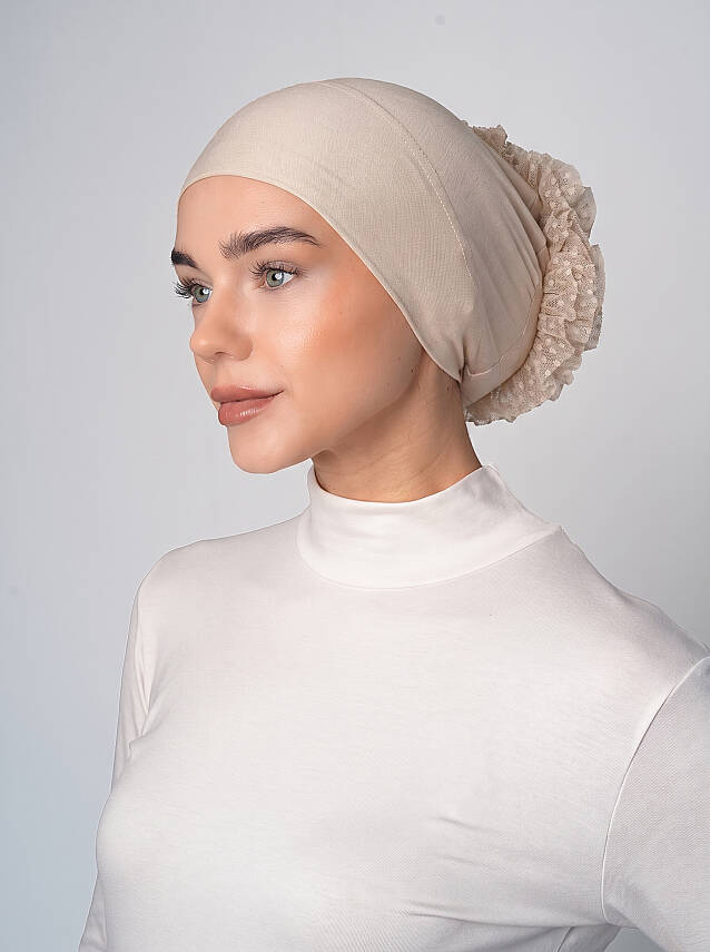 Non-Slip Bun Underscarf - Silicone Grip Bun Underscarf - 26