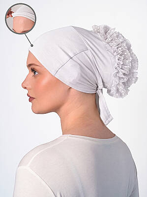 Non-Slip Wide Bun Underscarf - Silicone Grip Wide Bun Underscarf - 5