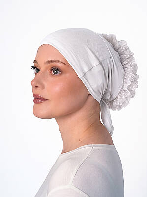 Non-Slip Wide Bun Underscarf - Silicone Grip Wide Bun Underscarf - 6