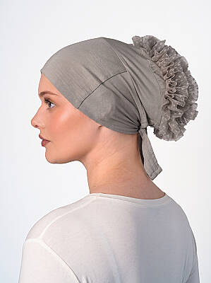 Non-Slip Wide Bun Underscarf - Silicone Grip Wide Bun Underscarf - 35