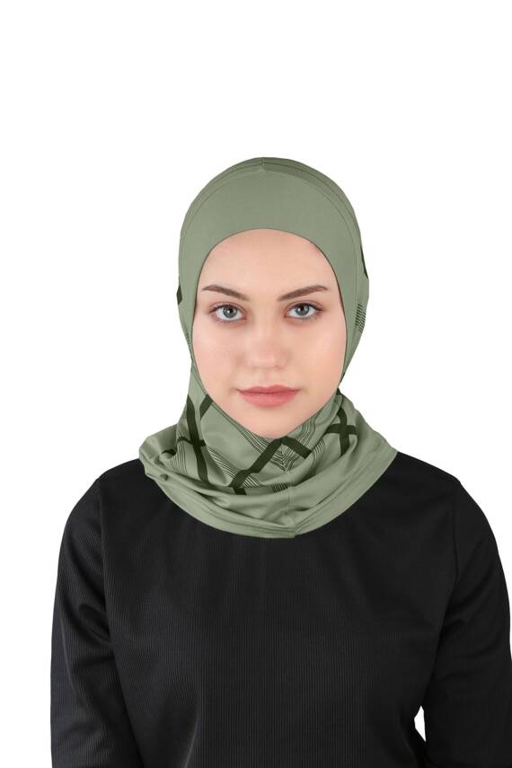 Visca Series Plaid Straight Hijab - 1