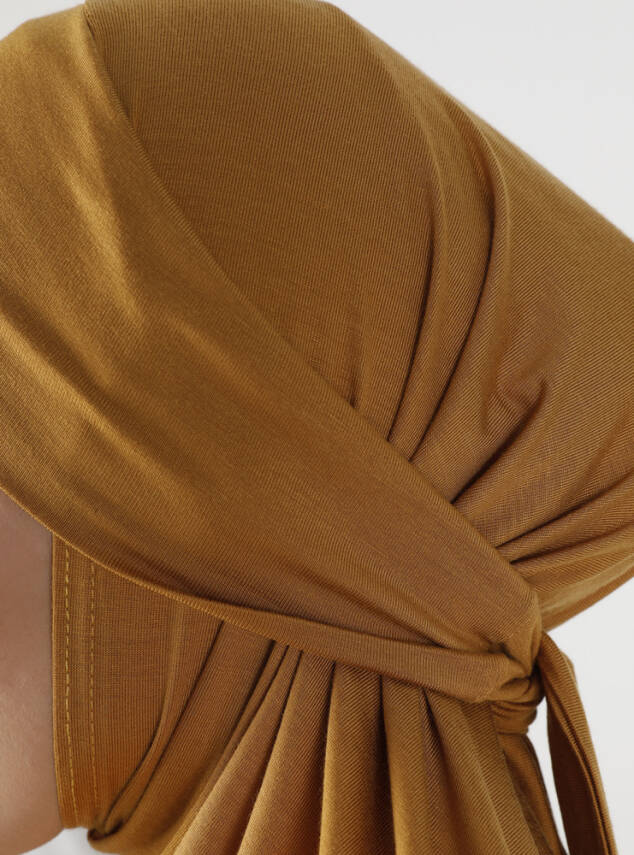 Belted Viscose Turban - 53