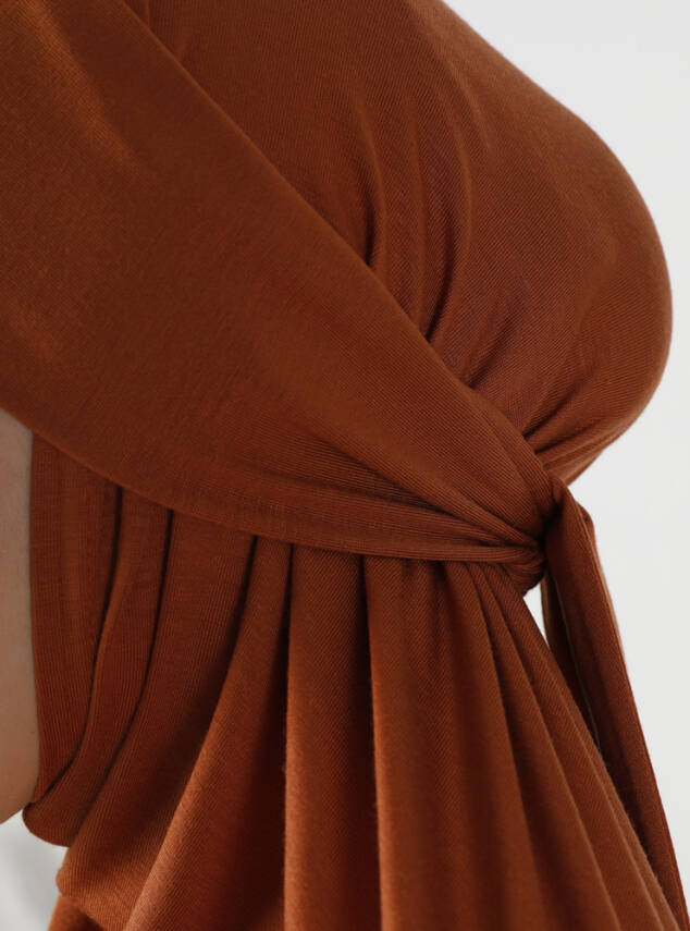 Belted Viscose Turban - 77