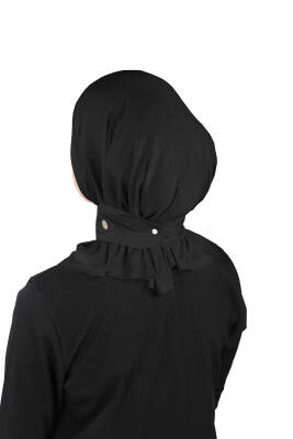 Viscose Fabric Foulard Criss-Cross Stretch Shawl - 3