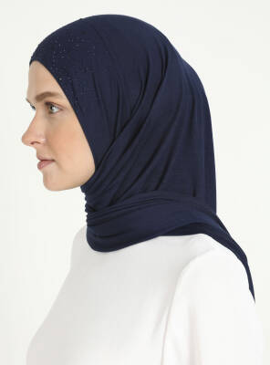 Rhinestone Detail Viscose Shawl - 12