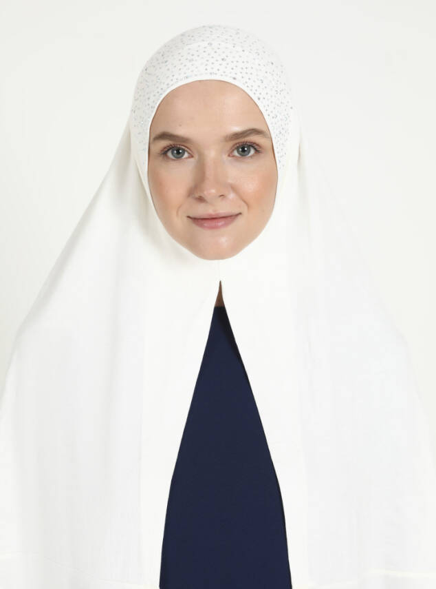 Rhinestone Detail Viscose Shawl - 17
