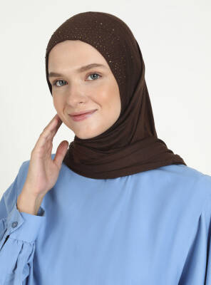 Rhinestone Detail Viscose Shawl - 23