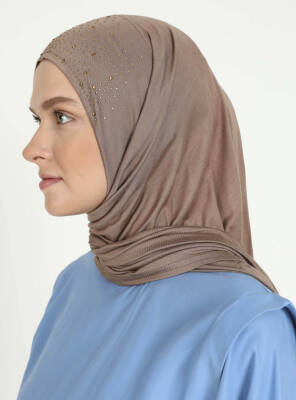 Rhinestone Detail Viscose Shawl - 27