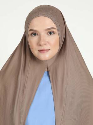 Rhinestone Detail Viscose Shawl - 28