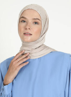 Rhinestone Detail Viscose Shawl - 29