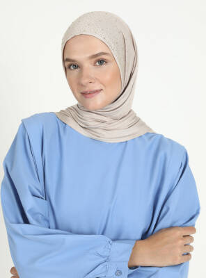 Rhinestone Detail Viscose Shawl - 30