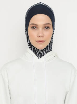 Zigzag Striped Sports Underscarf - 4