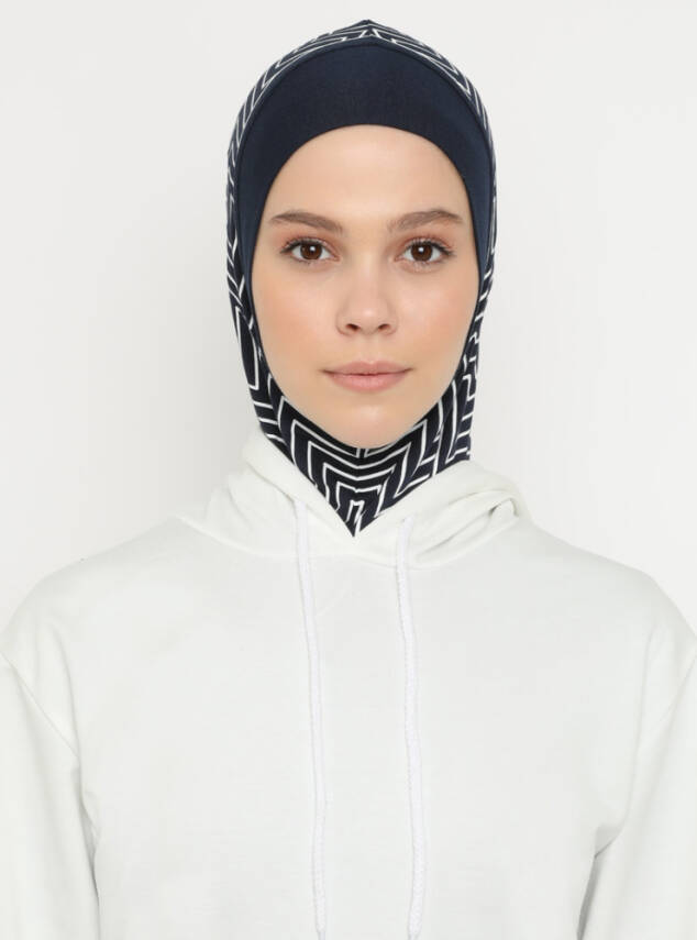 Zigzag Striped Sports Underscarf - 4