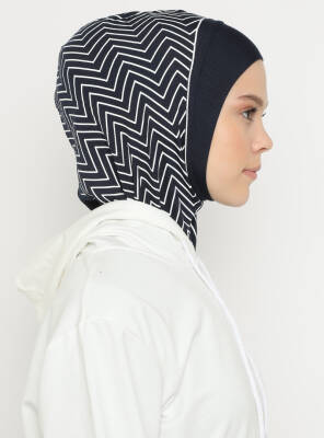 Zigzag Striped Sports Underscarf - 7