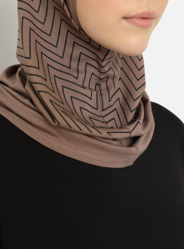 Zigzag Striped Sports Underscarf - 8