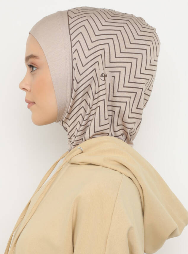 Zigzag Striped Sports Underscarf - 20