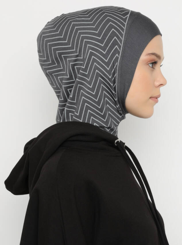 Zigzag Striped Sports Underscarf - 34