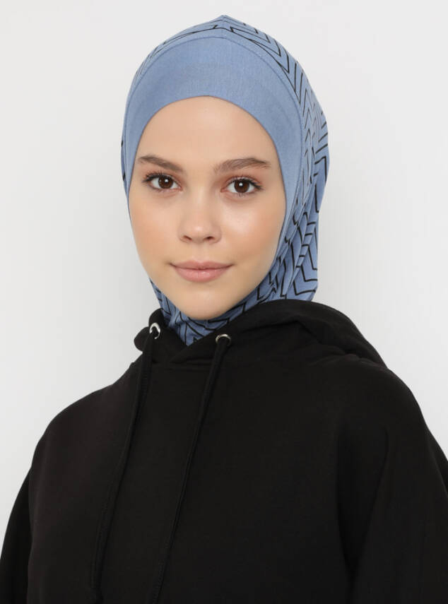 Zigzag Striped Sports Underscarf - 36