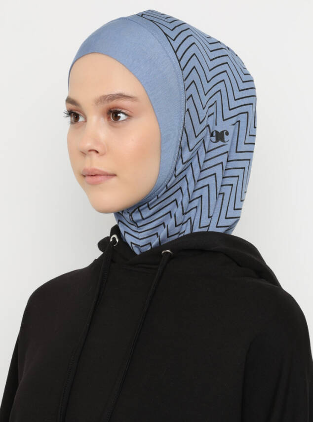 Zigzag Striped Sports Underscarf - 38