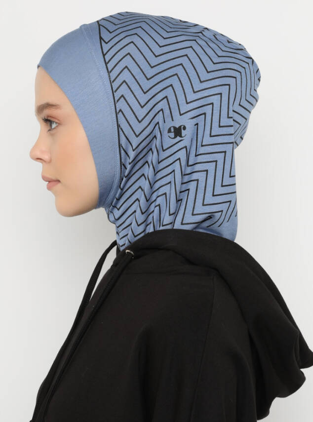 Zigzag Striped Sports Underscarf - 39