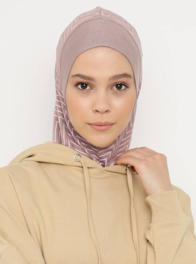Zigzag Striped Sports Underscarf - 48