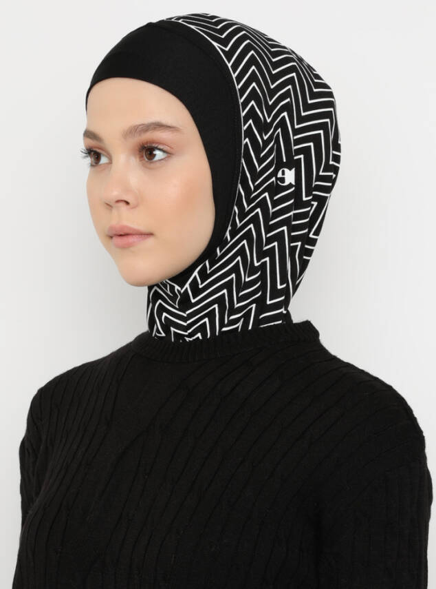 Zigzag Striped Sports Underscarf - 56