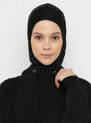 Zigzag Striped Sports Underscarf - 59