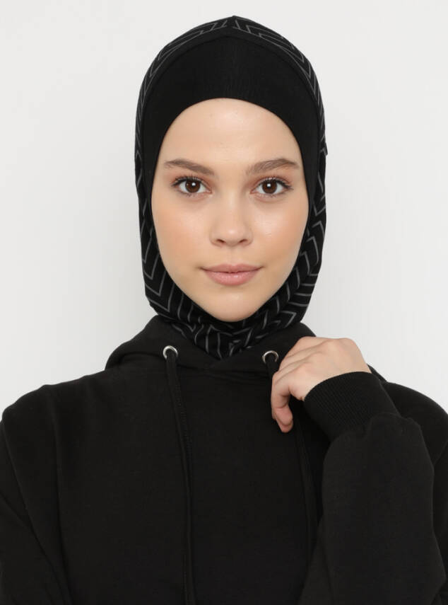 Zigzag Striped Sports Underscarf - 59