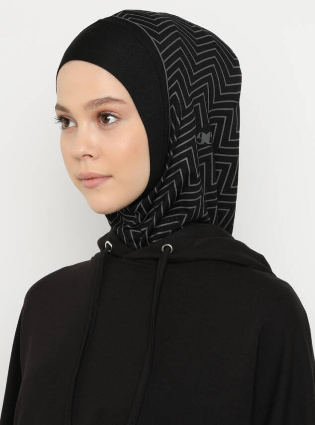 Zigzag Striped Sports Underscarf - 61